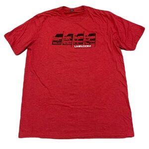 LMR.com Mustang Generations Graphic T-Shirt, Red, Men's XL